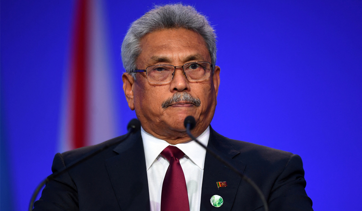 Sri Lankan President Gotabaya Rajapaksa